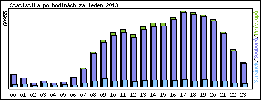Statistika po hodin�ch
