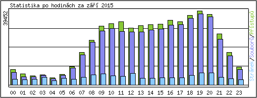 Statistika po hodin�ch
